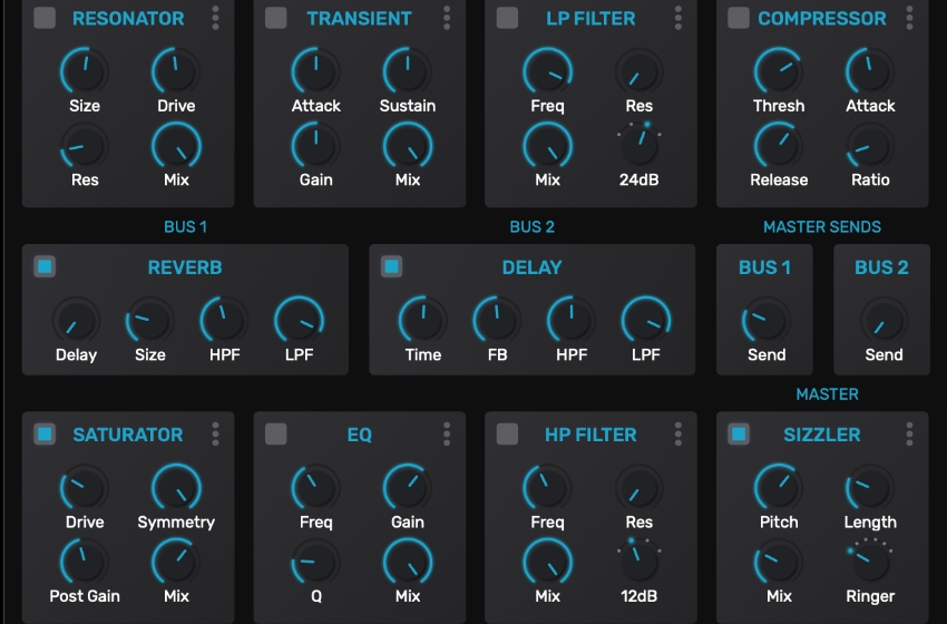DC Snares custom FX